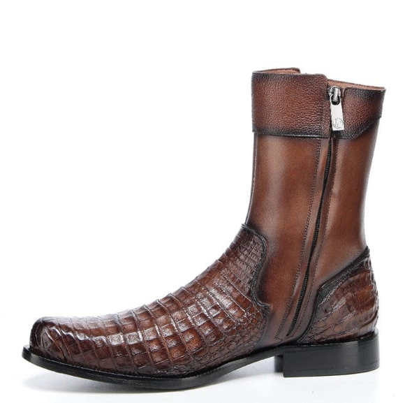 Franco Cuadra Collection Caiman Short Boot FC958 - Paris Miel
