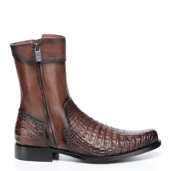 Franco Cuadra Collection Caiman Short Boot FC958 - Paris Miel