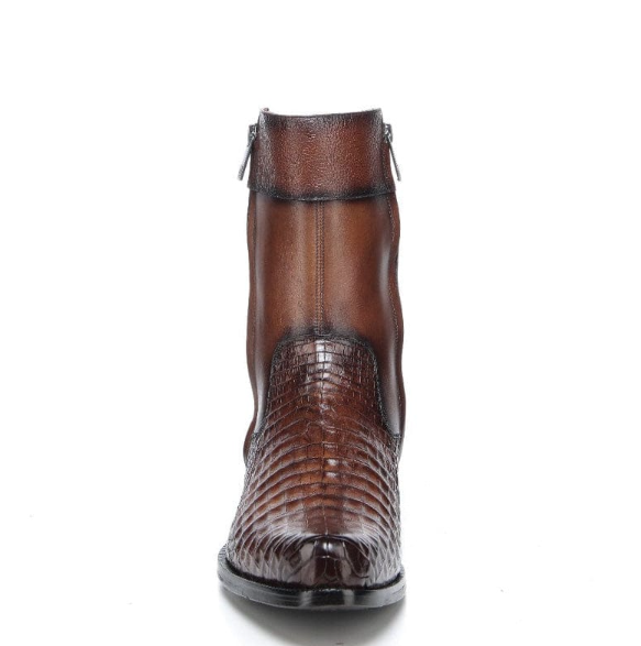 Franco Cuadra Collection Caiman Short Boot FC958 - Paris Miel