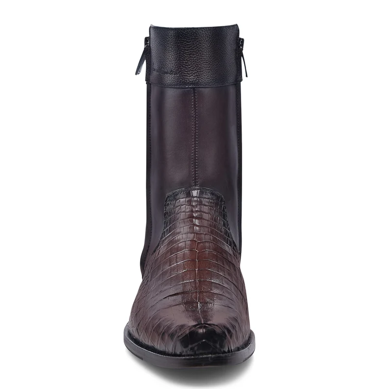 Cuadra Brown Caiman/Dark Brown Cowhide FC867
