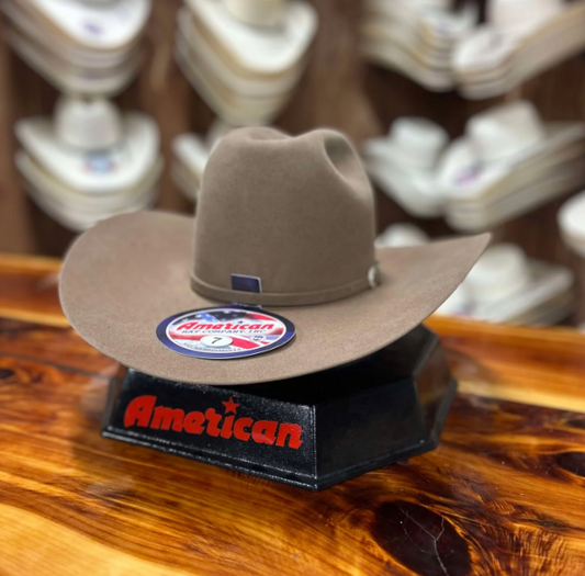 American Hat 1Ox Pecan