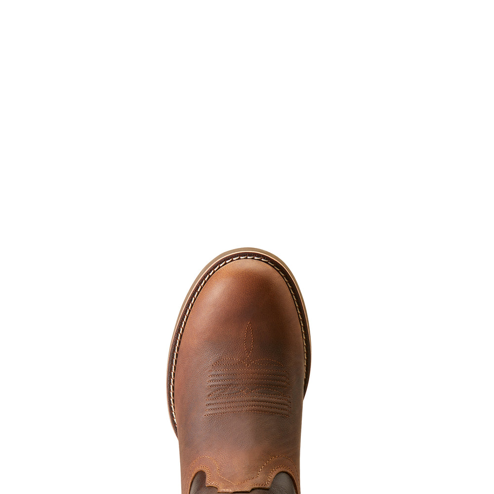 Ariat Sport Stratten Sorrel Crunch/ Bitter Brown Cowboy Boot