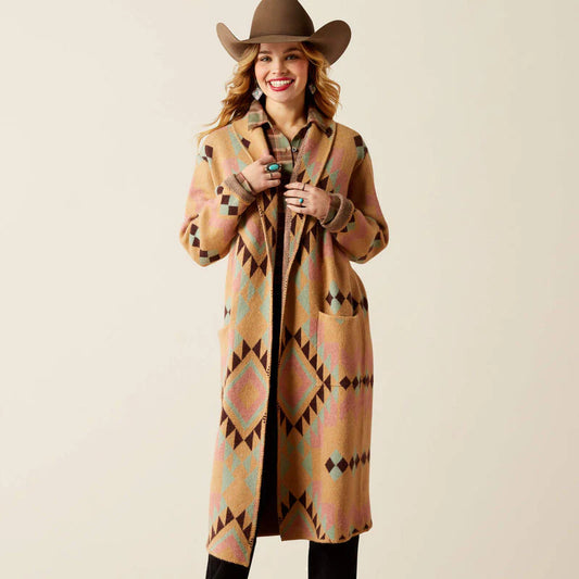 Ariat Women's Chic Blanket Sunset Coat