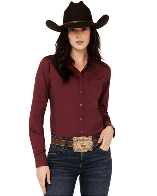 Ariat Ladies Tawny Port Shirt