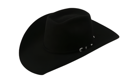 American Hat Black 7x Texana