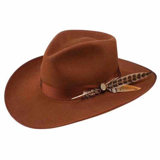 Stetson Hats Breckenridge Cognac Fur Blend