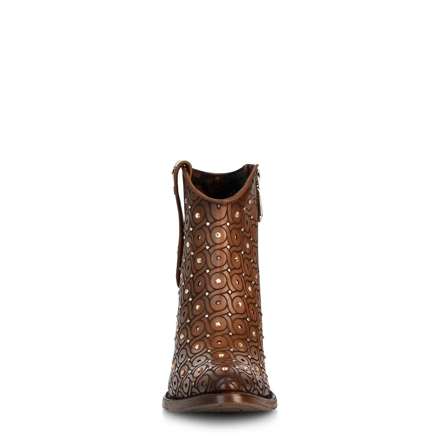 Cuadra Maple Laser Austrian Crystal Bootie